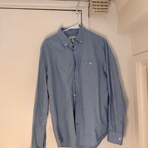 Mugsy Blue Button-Down Shirt